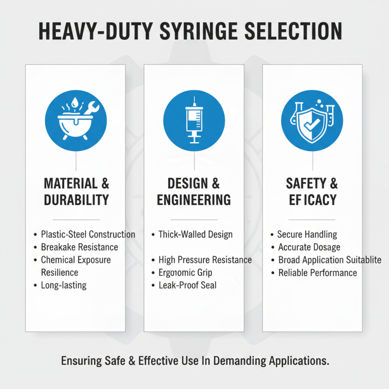 Heavy Duty Plastic Steel Syringe for Global Procurement Needs?