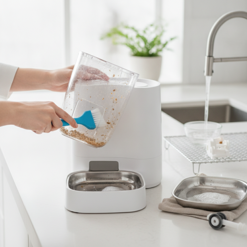 How to Clean an Automatic Pet Feeder Effectively?
