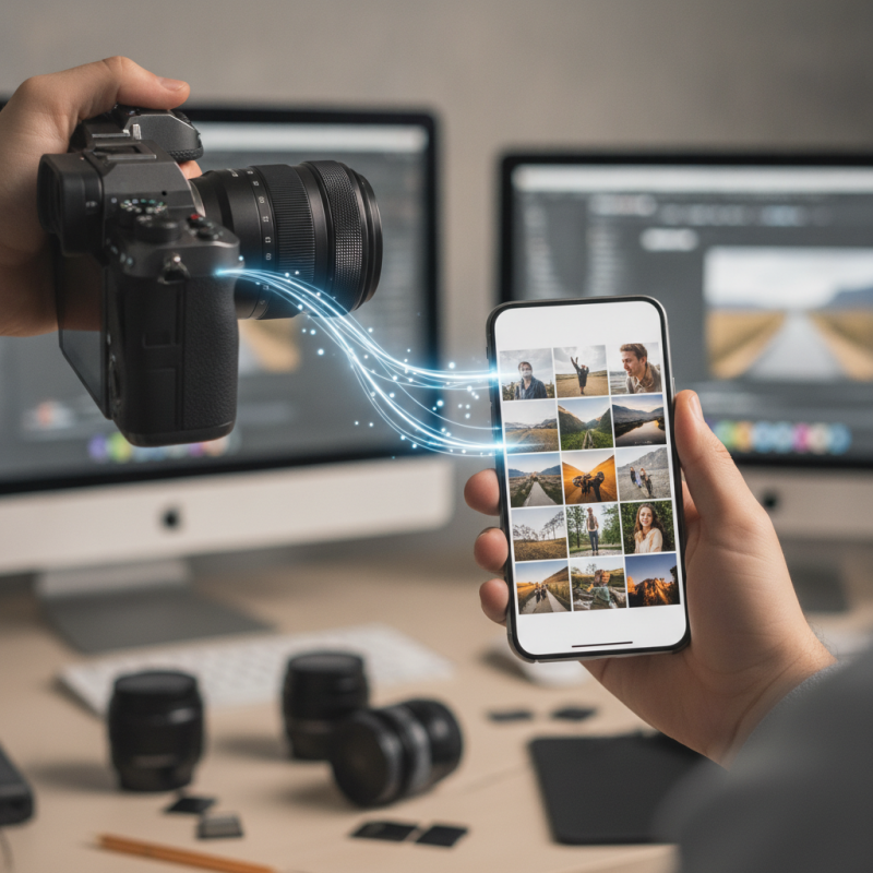 How to Transfer Photos from Camera to Phone Wirelessly Fast