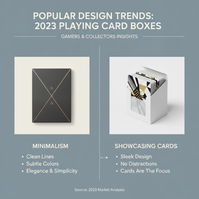 Top Playing Card Box Designs for Collectors and Gamers What to Choose?