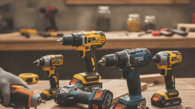 How to Choose the Best Cordless Drill for Your Projects?