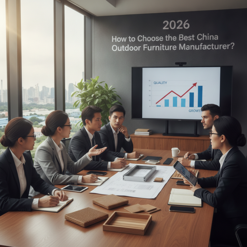 2026 How to Choose the Best China Outdoor Furniture Manufacturer?