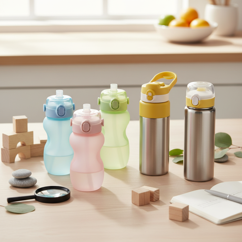 How to Choose Safe Materials for Kids Drinking Bottles?