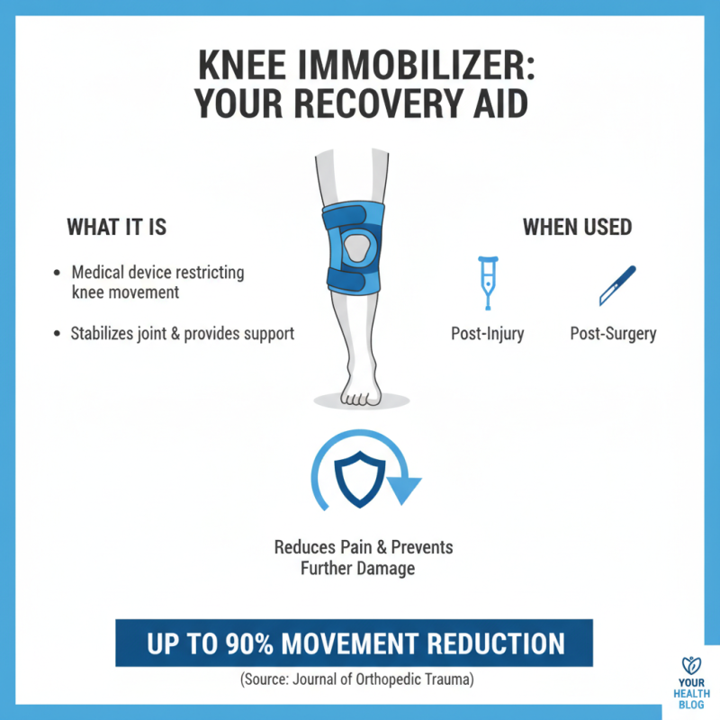 What is a Knee Immobilizer and How Does It Work?