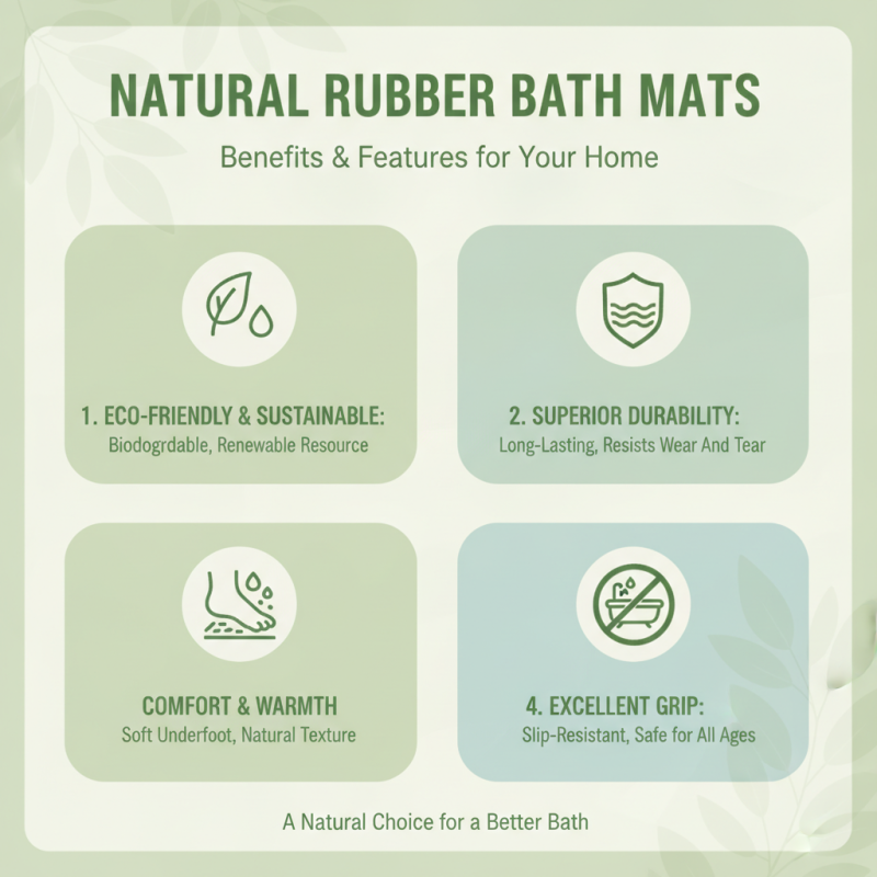 Best Natural Rubber Bath Mat for Your Home Needs?