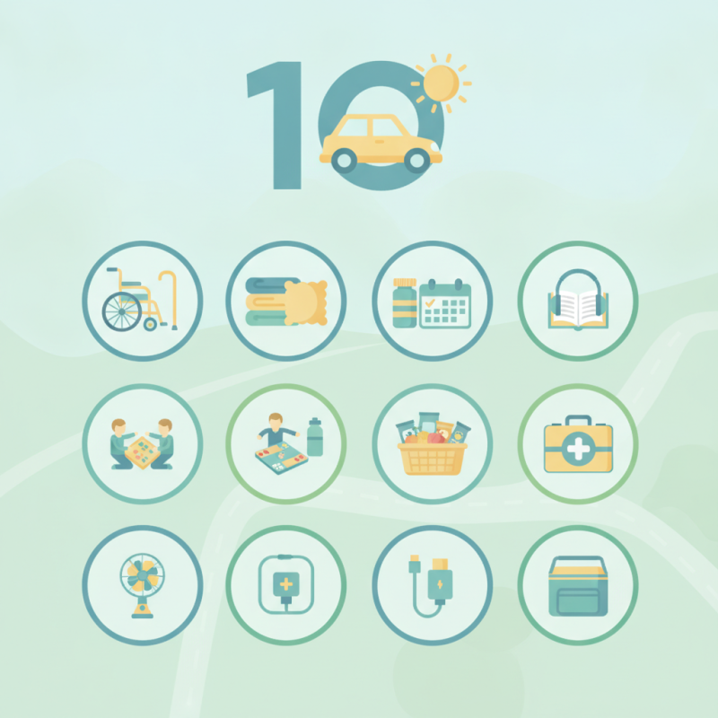Top 10 Essential Items to Pack for Road Trip with Senior