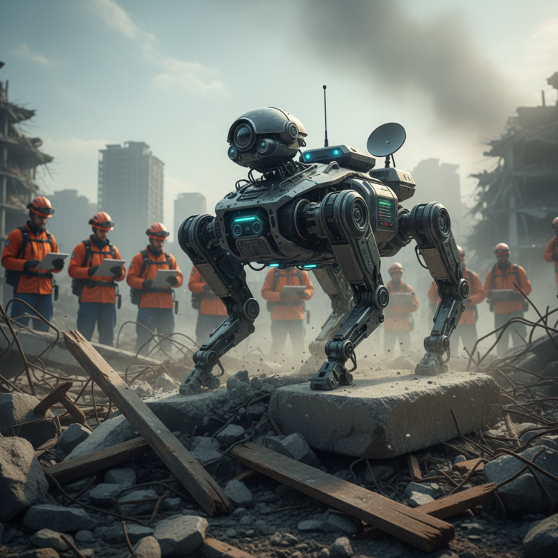 How to Use Quadruped Robots in Rescue Missions?