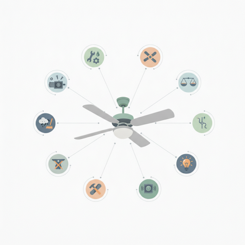 Top 10 Reasons Your Ceiling Fan is Making Noise?