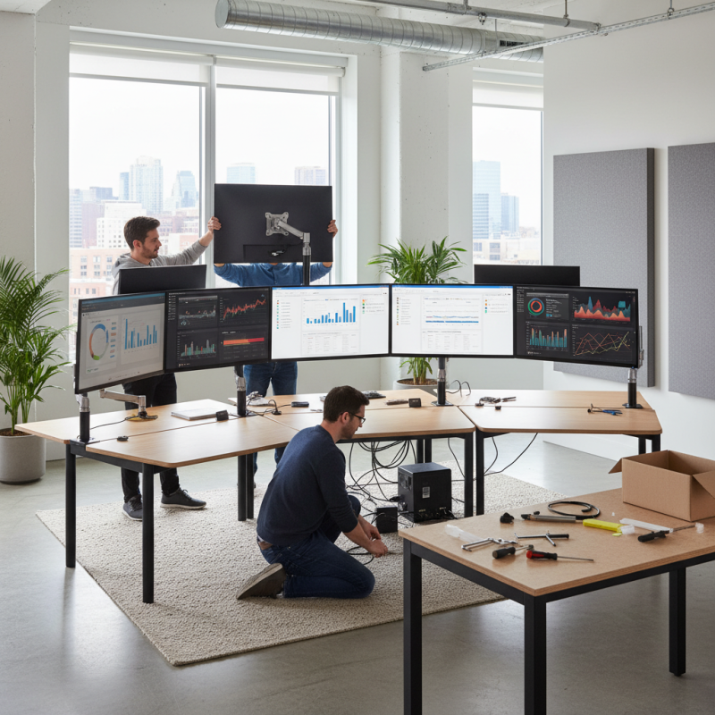 How to Assemble a Multi Person Screen Workstation Easily?