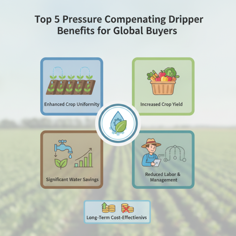 Top 5 Pressure Compensating Dripper Benefits for Global Buyers?