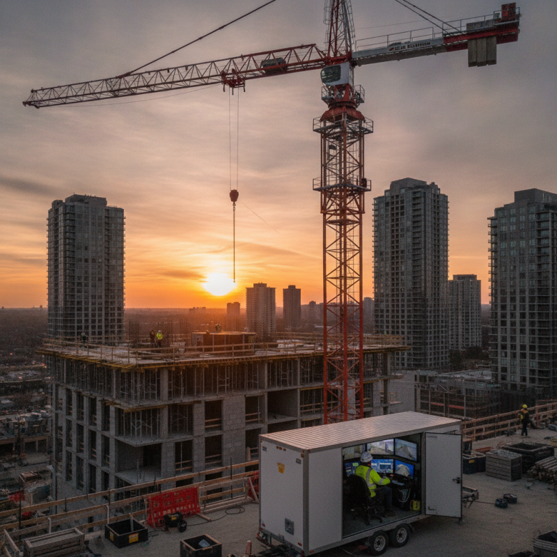 Top 5 Remote Control Tower Crane Benefits for Global Buyers?