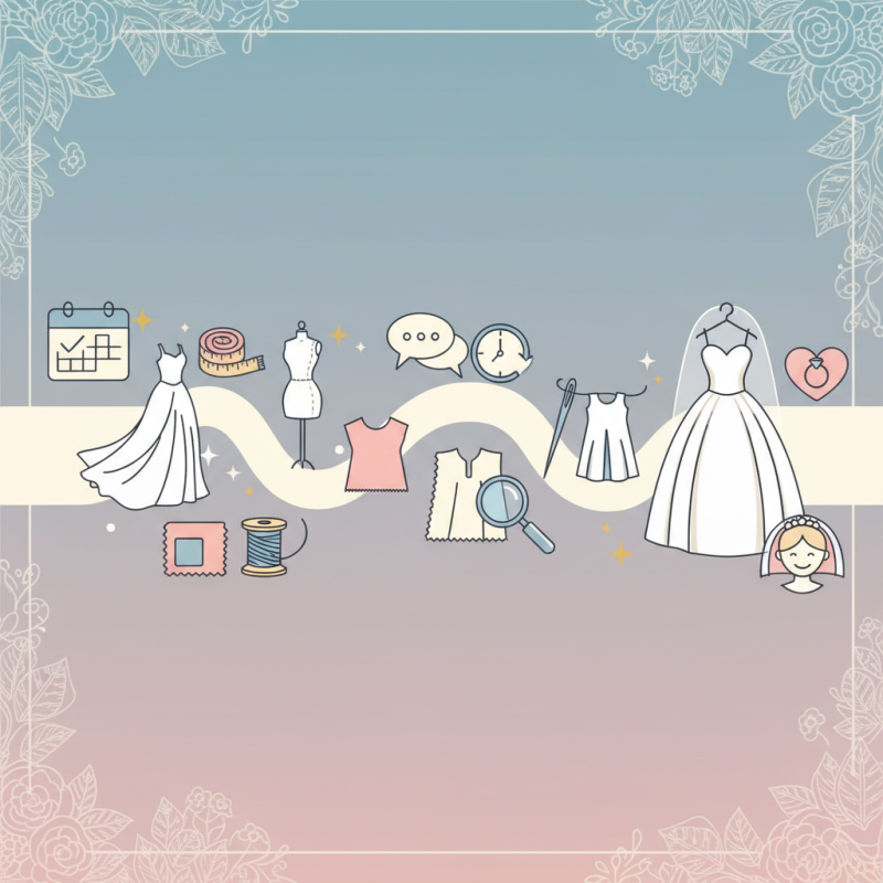 How Long Does It Take to Get a Custom Wedding Dress?
