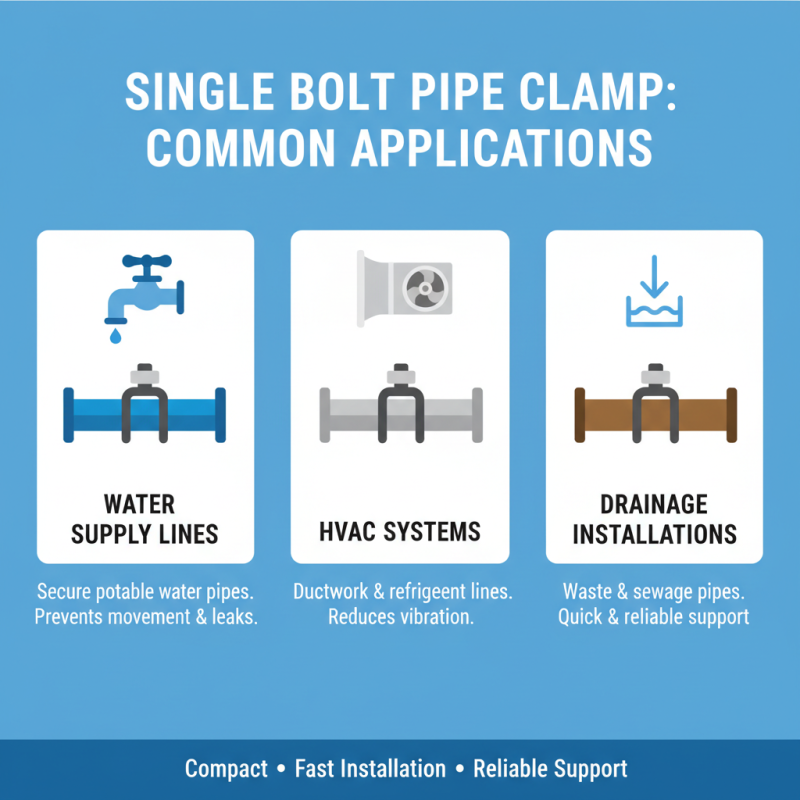 What is a Single Bolt Pipe Clamp and How is it Used?