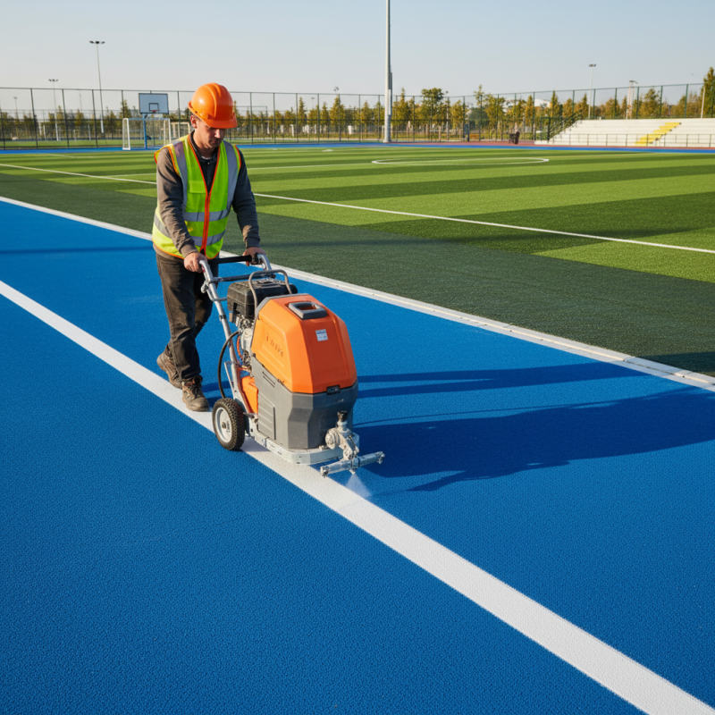 Why Choose a Line Marking Spray Machine for Your Business?