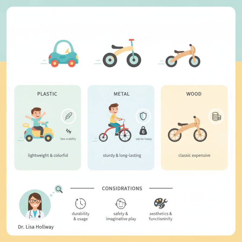 Top Materials for Kids Ride On Vehicles What Are the Best Options?