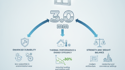 Discover the Benefits of 3.0mm Thickness Aluminum System Window?