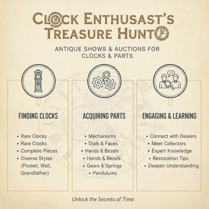 How to Find Antique Clock Parts for Your Restoration Projects?