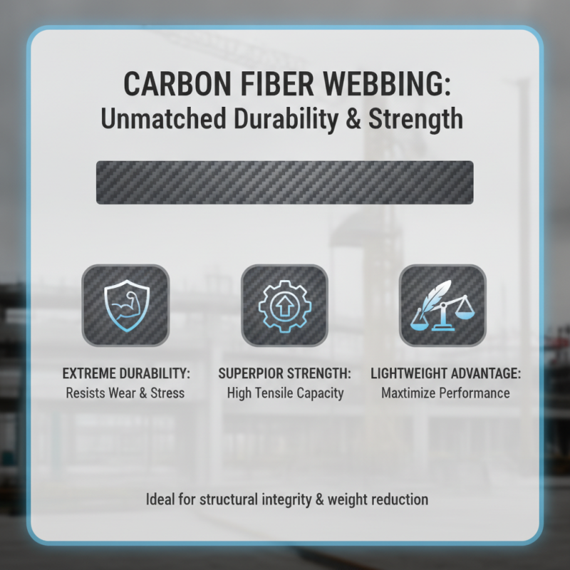 Top 10 Benefits of Using Carbon Fiber Webbing for Your Projects?