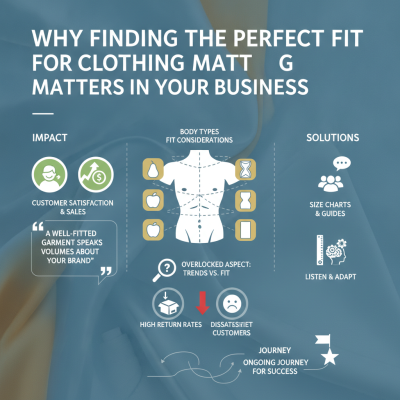 Why Finding the Perfect Fit for Clothing Matters in Your Business?