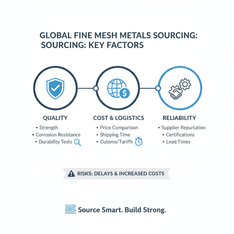 2026 Best Fine Mesh Metals for Global Buyers to Consider?