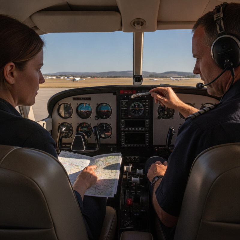 How to Calibrate a Magnetic Compass in a Private Plane?