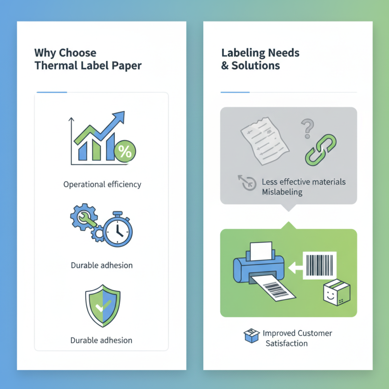 Why Choose Thermal Label Paper for Your Labeling Needs?