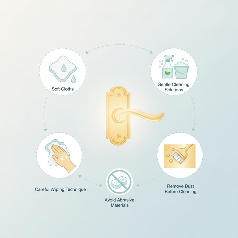 How to Safely Clean Gold Plated Door Handles Without Scratching