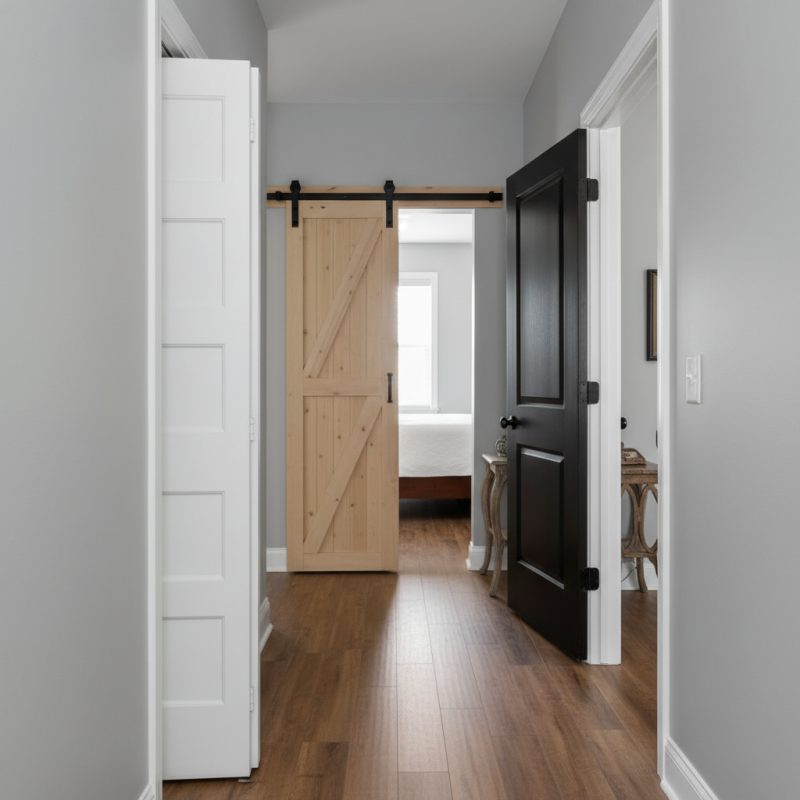 Why Choose the Best Door Type for Narrow Hallways?