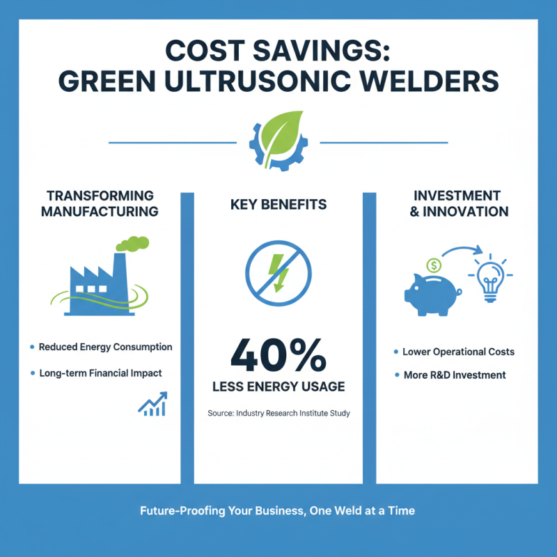Why Choose Green Ultrasonic Welder for Your Manufacturing Needs?