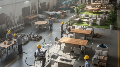 How to Choose the Best Outdoor Furniture Factory for Your Needs?