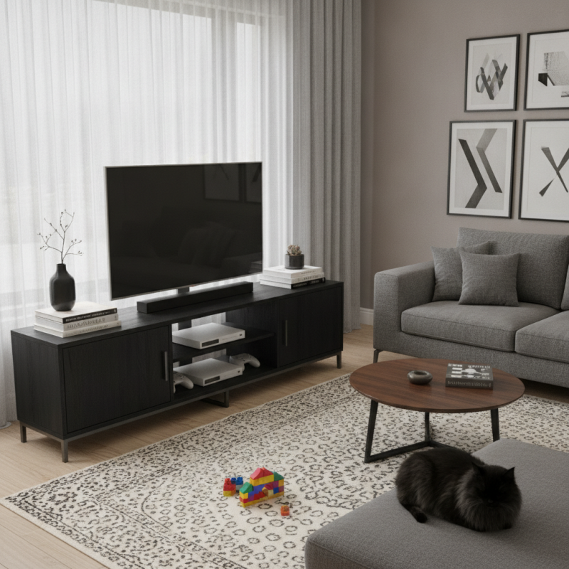 What is the Best Black TV Stand for Your Living Room?