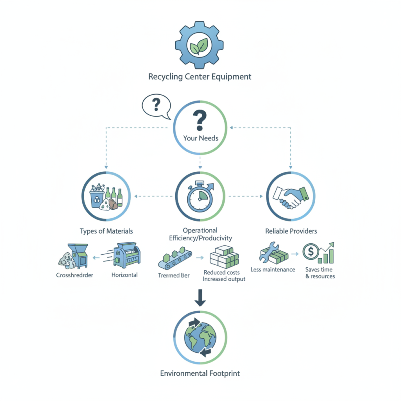 How to Choose the Best Recycling Center Equipment for Your Needs?