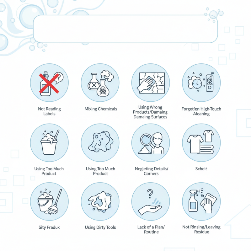 10 Common Cleaning Mistakes to Avoid for a Spotless Home?