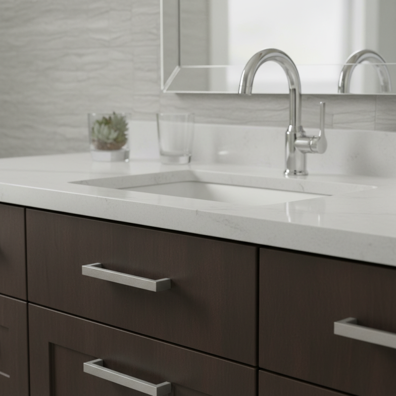 Why Matching Vanity Hardware with Bathroom Faucets Matters?