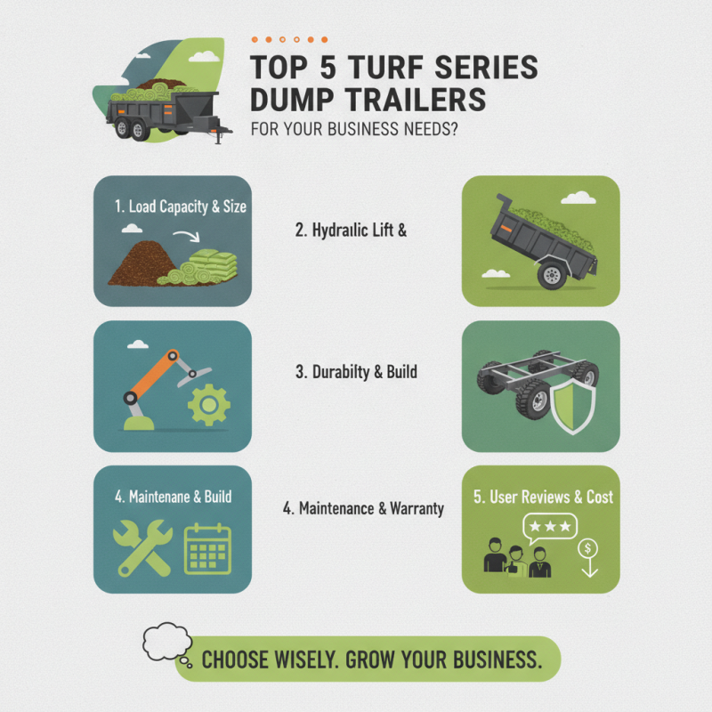 Top 5 Turf Series Dump Trailers for Your Business Needs?