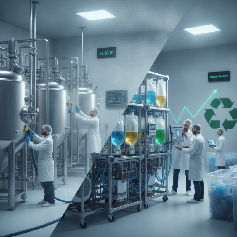5 Reasons to Switch from Stainless Steel to Single Use Technology?