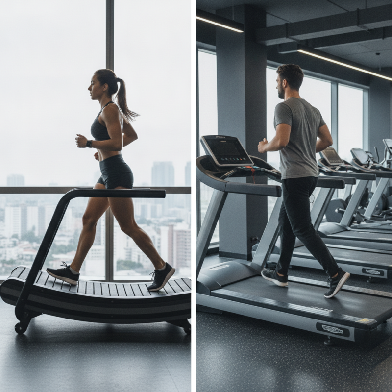 China Top 10 Benefits of Curved Treadmill vs Flat Treadmill?