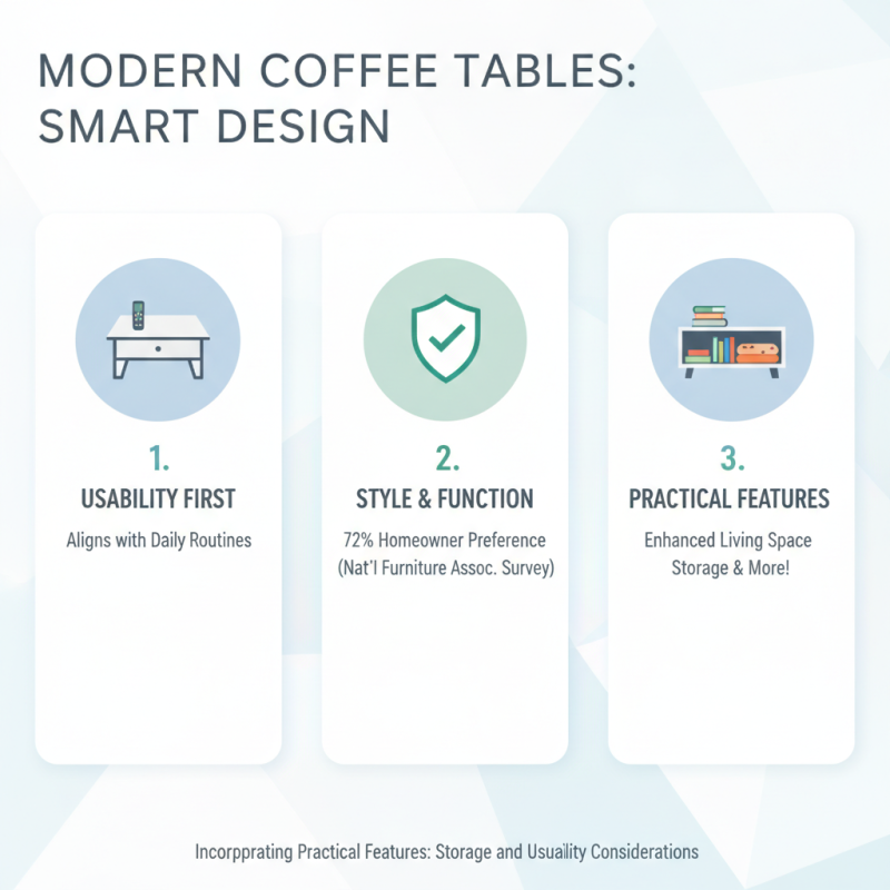 How to Choose the Perfect Modern Coffee Table for Your Living Space?
