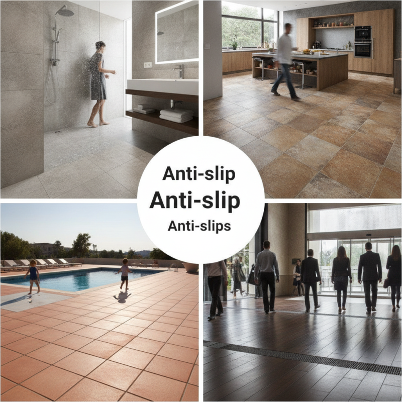 Top 10 Anti Slip Tiles What They Are and Where to Use Them?