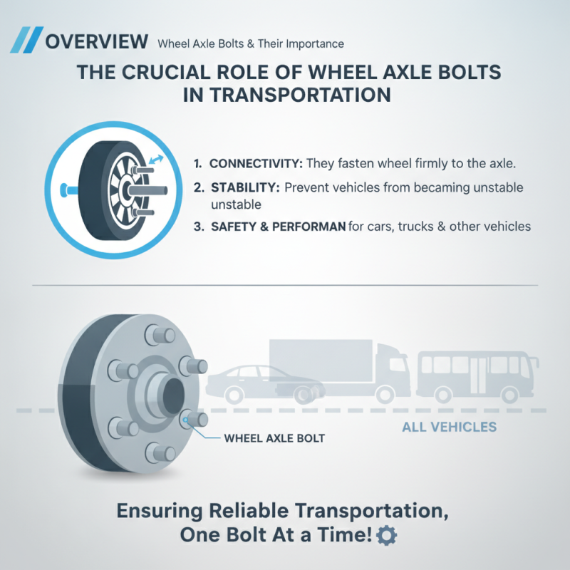 Top Wheel Axle Bolt Suppliers for Global Buyers?