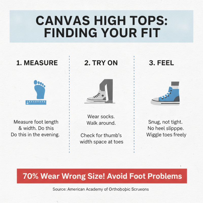 How to Choose the Perfect Canvas High Top Shoes for You?