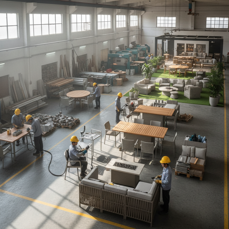 How to Choose the Best Outdoor Furniture Factory for Your Needs?