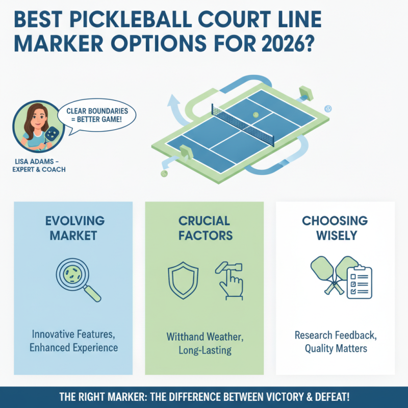 Best Pickleball Court Line Marker Options for 2026?