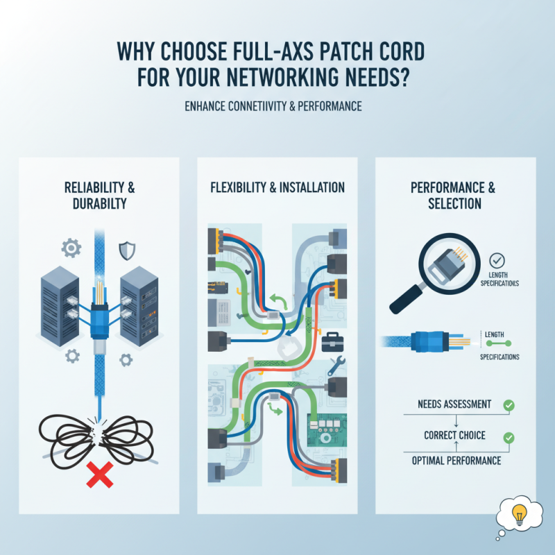 Why Choose Full-axs Patch Cord for Your Networking Needs?