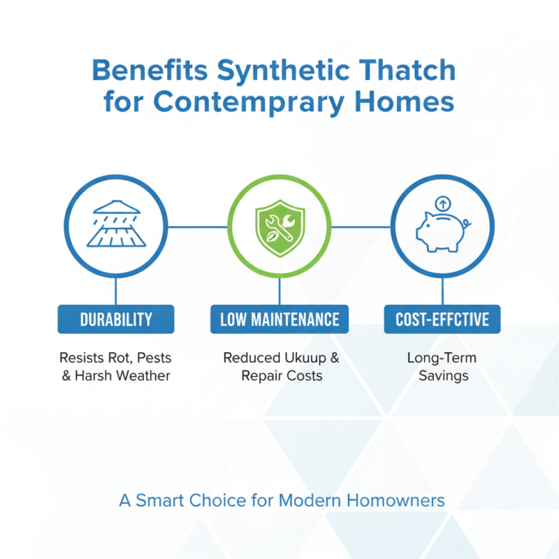 Best Synthetic Roof Thatch Options for Modern Homes?