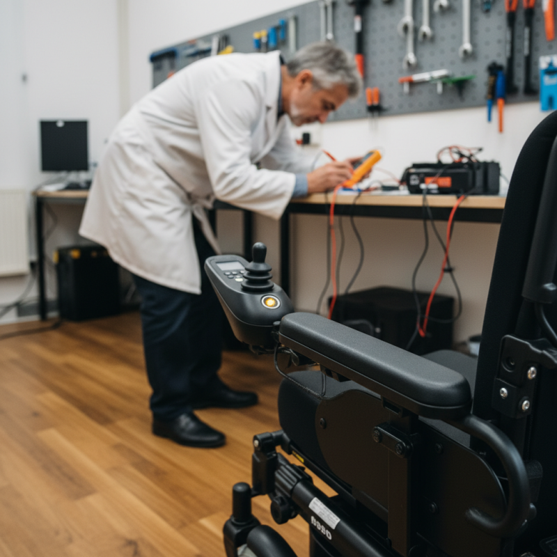 Why is My Power Wheelchair Joystick Flashing Troubleshooting Tips