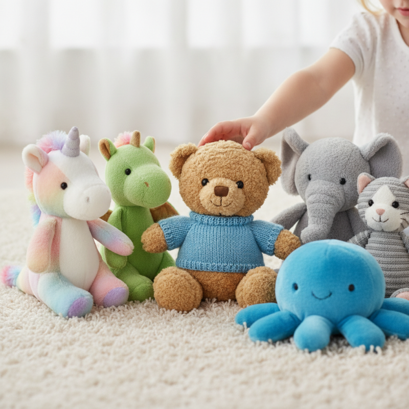 How to Choose the Best Stuffed Soft Toys for Your Child?