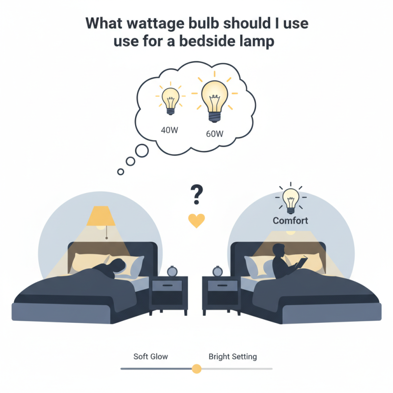 How to Choose the Right Wattage Bulb for Your Bedside Lamp?