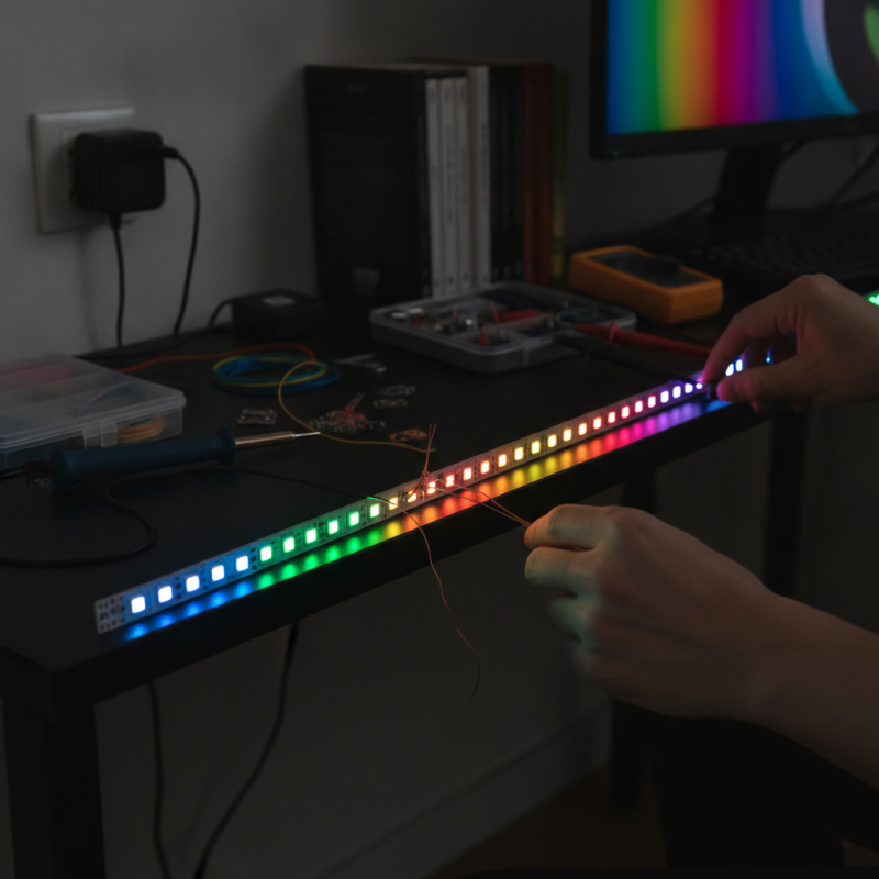 How to Fix RGB LED Strips Showing Different Colors?