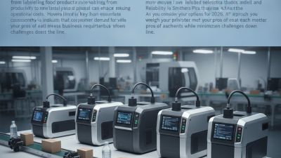 2026 Top Small Character Inkjet Printers to Consider?
